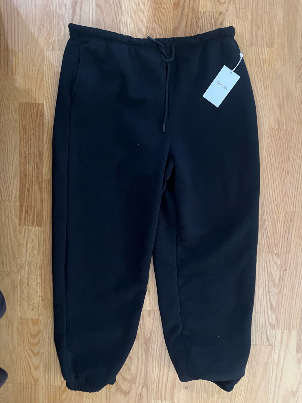 Always Black Cozy Jogger Pants